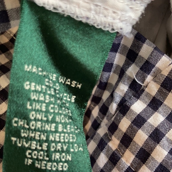 LRL Lauren Ralph Lauren black & white gingham pant - Picture 11 of 17